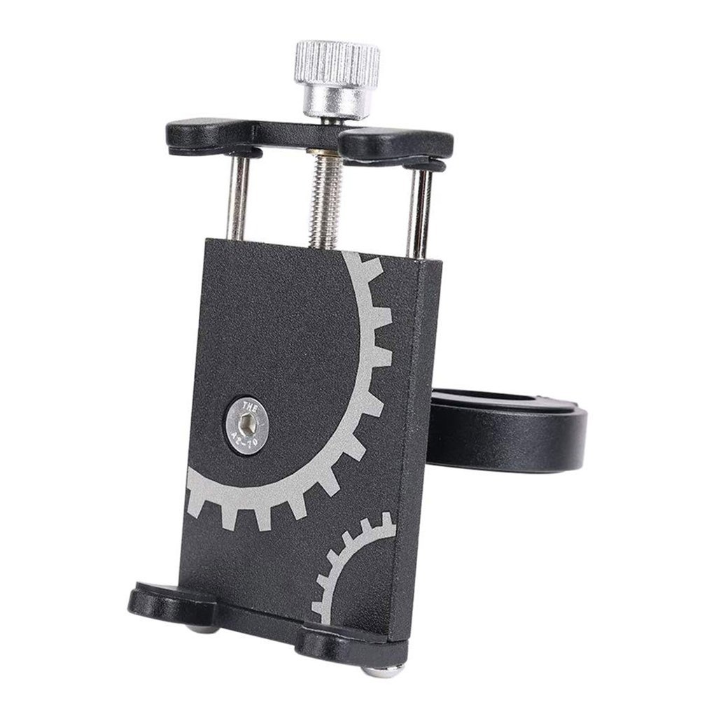 Aluminum Bike Phone Holder Mount With 360 Degree Rotation Navigation Battery Electric Car Mobile Phone Holder Bicycle Riding