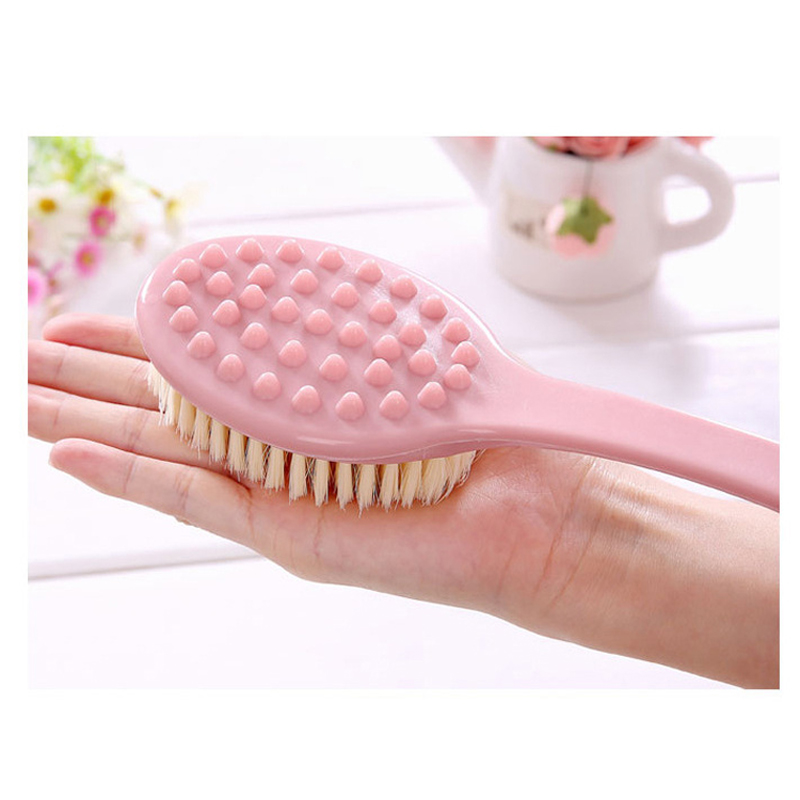 Soft Bristle Long Handle Bath Brush SPA Bathing Exfoliating  Bathroom Products