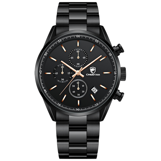 New Watches for Men Top Brand Luxury Fashion Business Quartz Men's Wristwatch Stainless Steel Waterproof Sports Clock