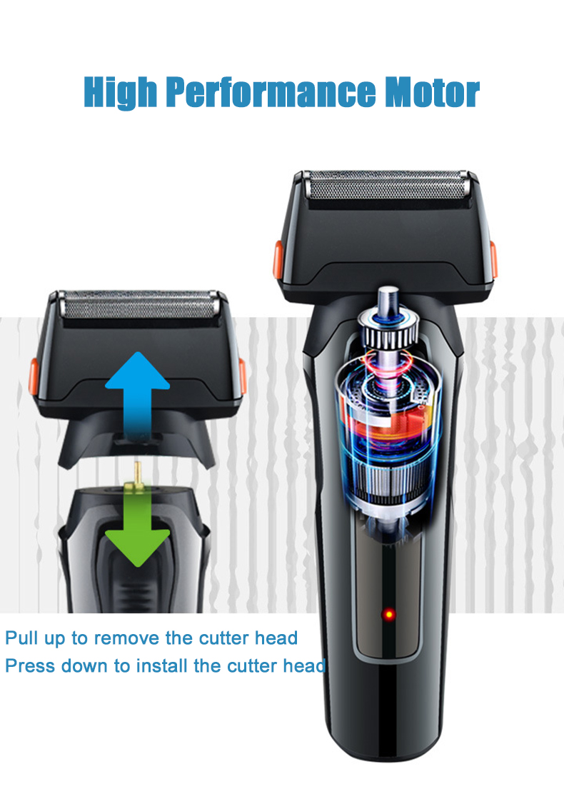 3 in 1 Electric Shaver Set Nose Trimmer Hair Clipper For Men Multifunctional Hair Trimmer
