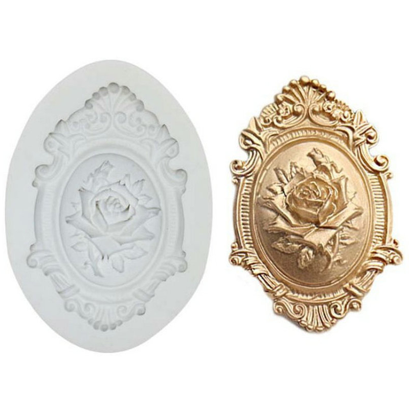3D Rose Silica Gel Mold Cake Mold Fudge Mold Cake Decoration Tool Chocolate Fudge Mold Turn Sugar Craft Baking Kitchen Tool