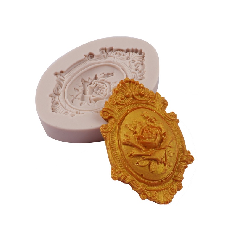 3D Rose Silica Gel Mold Cake Mold Fudge Mold Cake Decoration Tool Chocolate Fudge Mold Turn Sugar Craft Baking Kitchen Tool