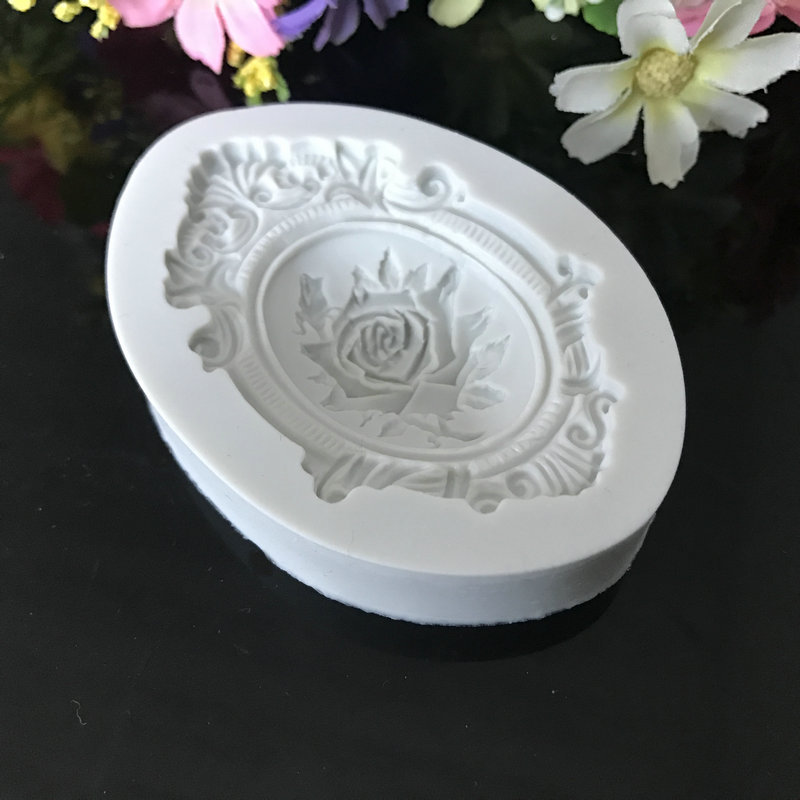 3D Rose Silica Gel Mold Cake Mold Fudge Mold Cake Decoration Tool Chocolate Fudge Mold Turn Sugar Craft Baking Kitchen Tool