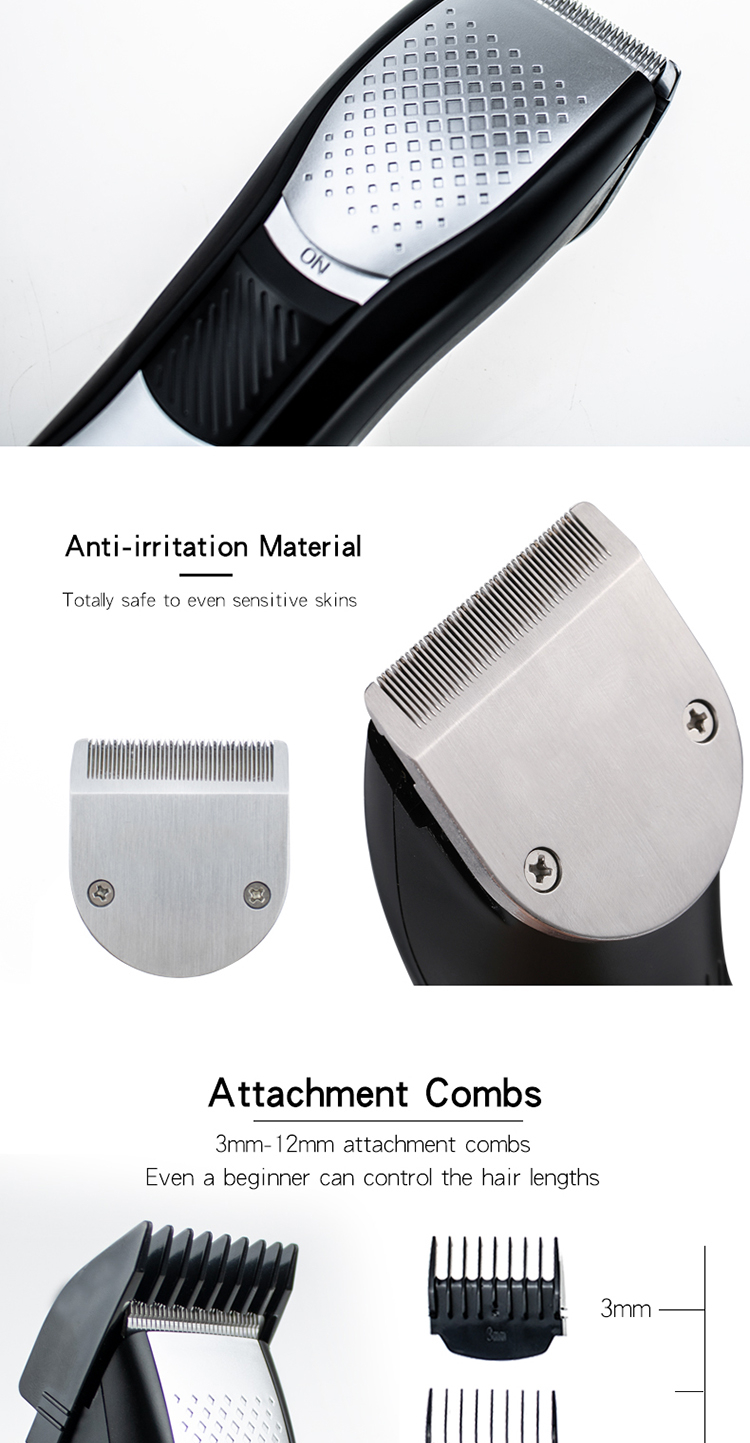 Ipx7 Waterproof Professional Hair Trimmer For Men USB Barber Hair Cutting Machine