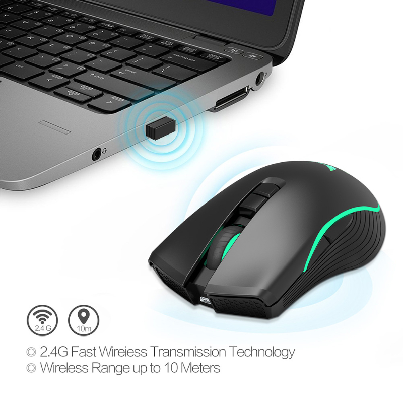 Wireless Charging Mouse for  T26 2.4G with Type C Interface Portable for Office Household Computer Accessory  gaming