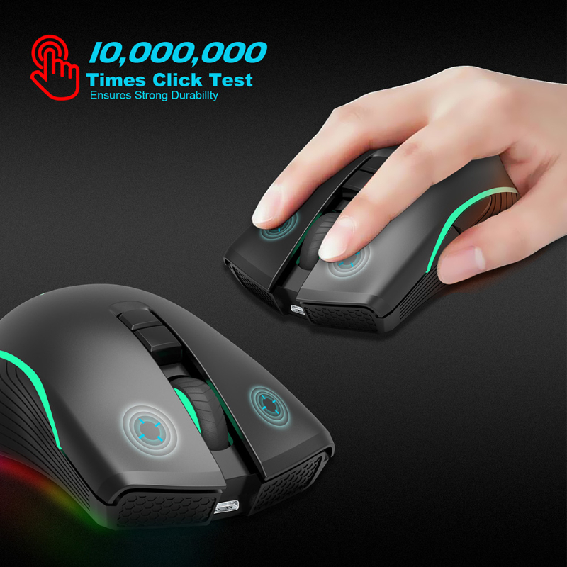 Wireless Charging Mouse for  T26 2.4G with Type C Interface Portable for Office Household Computer Accessory  gaming