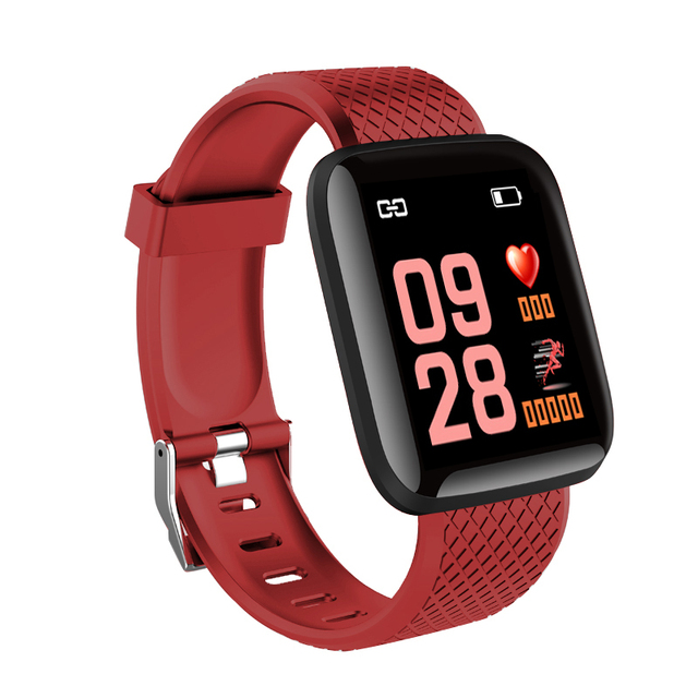 A6 Smart Watch Men 1.3 Color Screen Heart Rate Blood Pressure Monitoring Smart Bracelet Band Fitness Tracker IP67 Waterproof