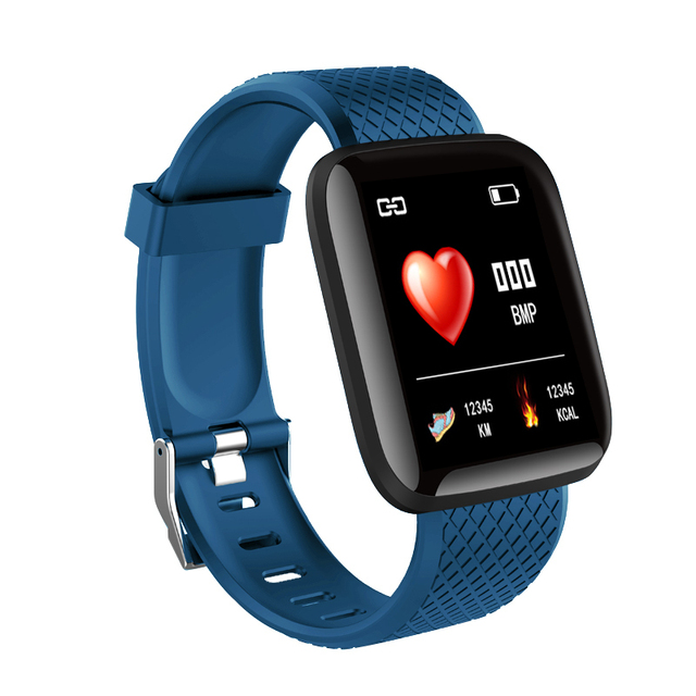 A6 Smart Watch Men 1.3 Color Screen Heart Rate Blood Pressure Monitoring Smart Bracelet Band Fitness Tracker IP67 Waterproof