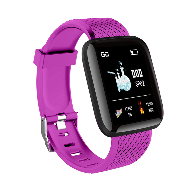 A6 Smart Watch Men 1.3 Color Screen Heart Rate Blood Pressure Monitoring Smart Bracelet Band Fitness Tracker IP67 Waterproof
