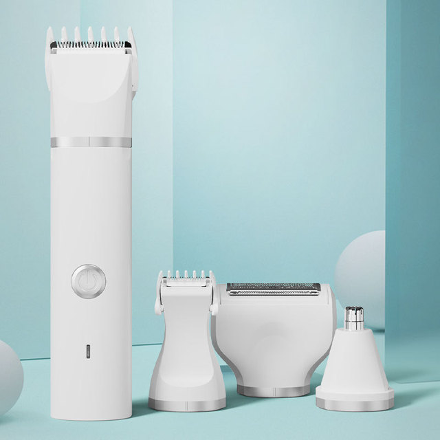 4In1 Electric Hair Remover Rechargeable Lady Trimmer for Women Epilator Private Parts