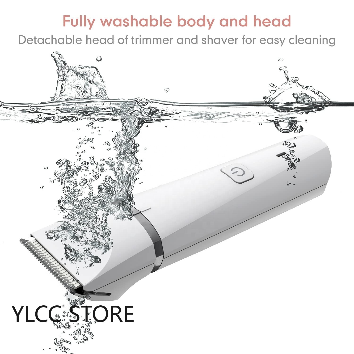 4In1 Electric Hair Remover Rechargeable Lady Trimmer for Women Epilator Private Parts