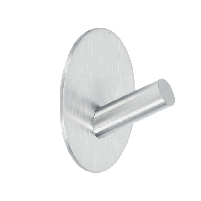 Stainless Steel Hook Punch-Free Strong Self-Adhesive Bathroom Bathroom Products