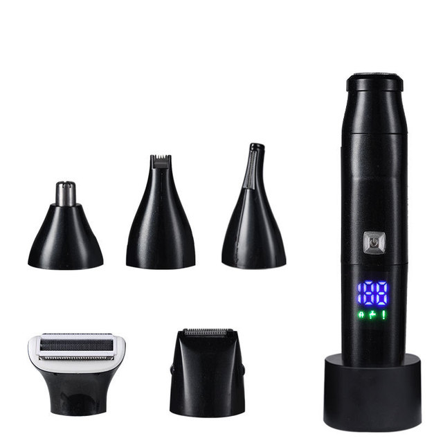 Multifunctional Electric Shaver for Women Rechargeable Lady Nose Eyebrow Trimmer