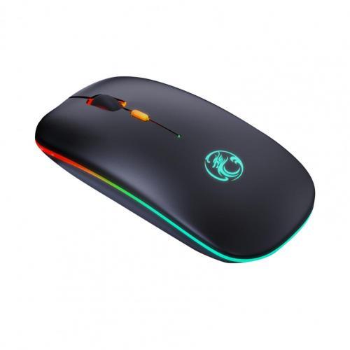 Silent LED Wireless Mouse Bluetooth RGB Rechargeable Mouse Wireless Computer Backlit Ergonomic Gaming Mouse For Laptop PC