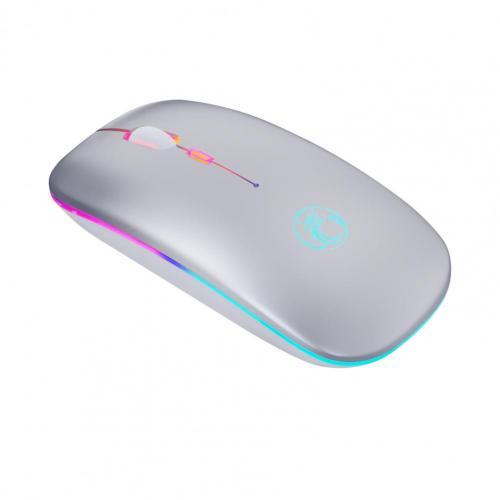 Silent LED Wireless Mouse Bluetooth RGB Rechargeable Mouse Wireless Computer Backlit Ergonomic Gaming Mouse For Laptop PC
