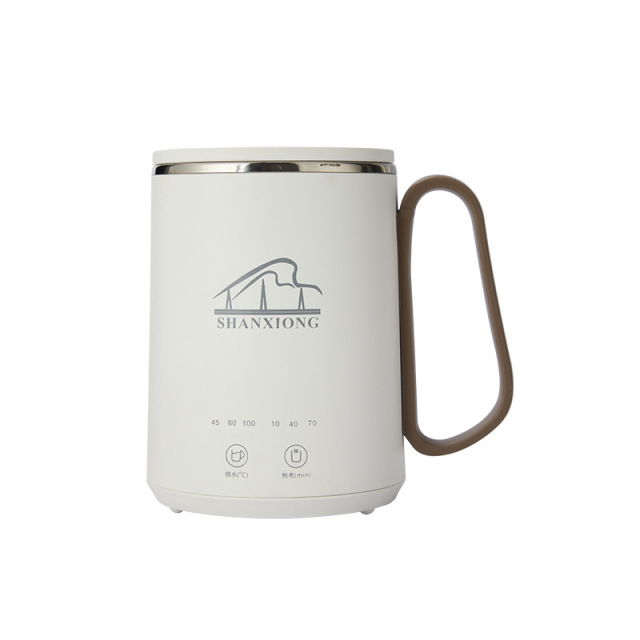 300W Portable Electric Kettle Stew Cup Boiled Water Tea Pot Heating Cup Health Preserving Pot Desktop Kettle For Office Home