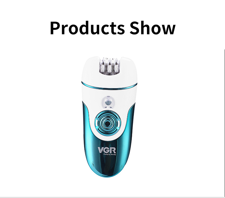 Professional Painless Hair Removal Kit Lady Epilator USB Rechargeable Women