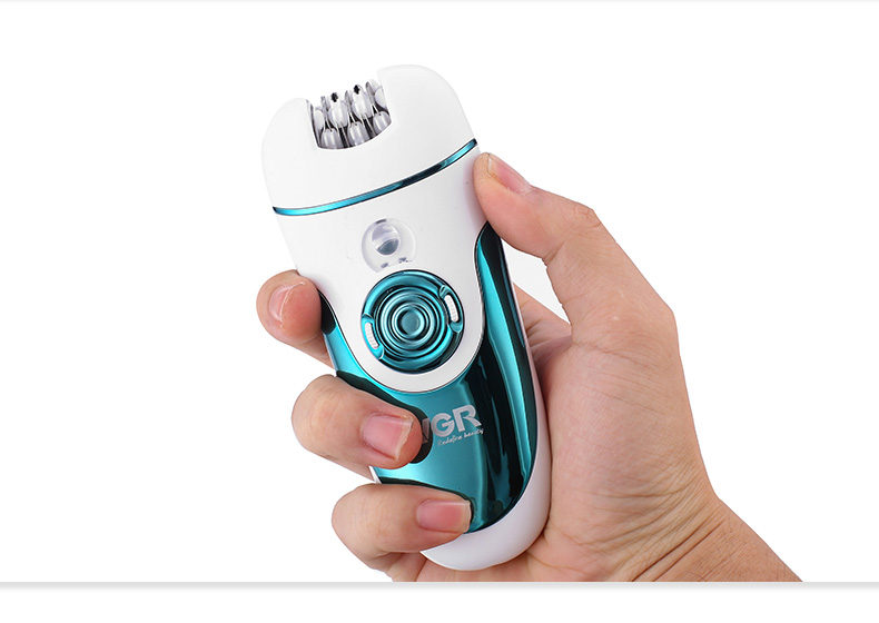 Professional Painless Hair Removal Kit Lady Epilator USB Rechargeable Women