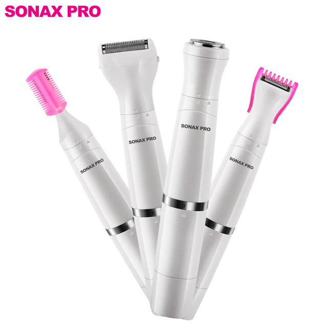 4in1 Hair Removal Deep Bikini Leg Lip Armpit Trimmer for Intimate Areas Pubic Haircut Machine
