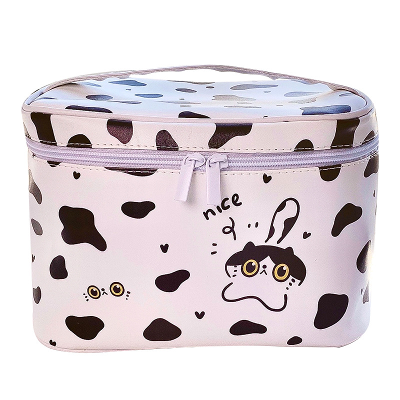 Cartoon Cosmetic Storage Organizer Makeup Bag Portable Large-capacity