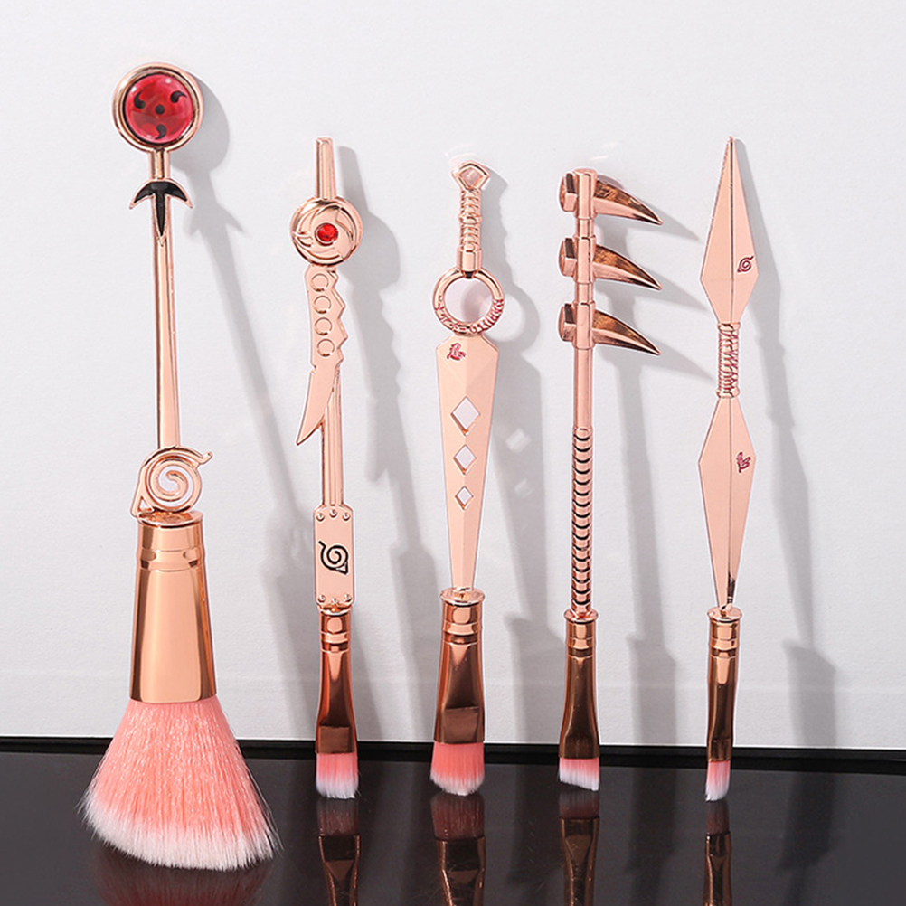 5pcs/setMakeup Brush Set Foundation brushes Eyeshadow Concealer Blush Brush set Make Up Brush Tool Kit