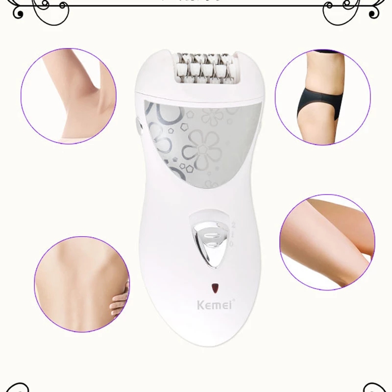 3 In 1 Lady Epilator Hair Shaver Removal Foot Care Electric Hair Callus Remover Device