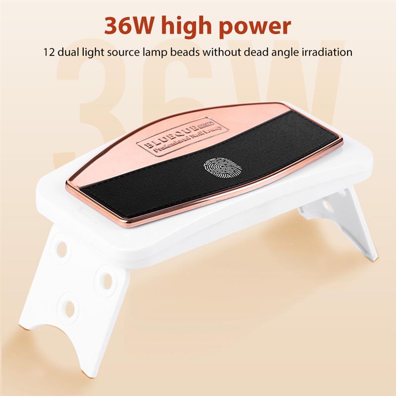 Nail Dryer Machine Mini UV LED Lamp Portable USB Cable 12 LEDs for Drying Nails UV Gel Varnish Nail Art Manicure Tools