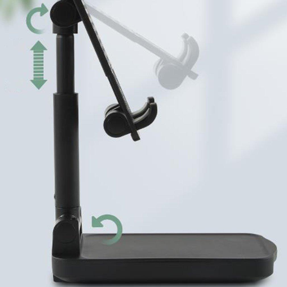 Folding Phone Mount Stand Portable Multipurpose Phone Bracket Adjustable Angle Lazy Desktop Holder Mobile Phone Bracket