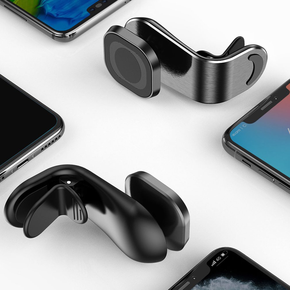 Magnetic Car Phone Holder Samsung Universal Magnet Mount Holder for Phone in Car Cell Mobile Smartphone Stand
