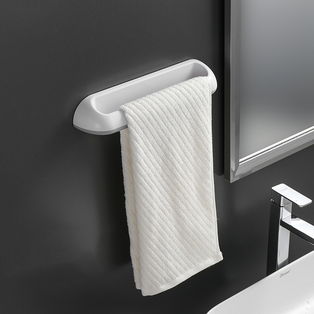 Wall Mounted Bathroom Towel Storage Organizer Rack Bathroom Products