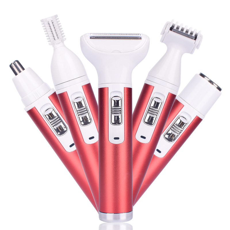 5 IN 1 Hair Trimmer Machine Professional Electric Shaver Razor for Women Hair Removal Cutting