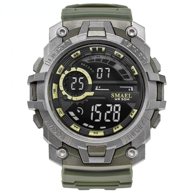 Luxury Brand Military Watch Men LED Backlight Fashion Male Sport Watches Casual Quartz Wristwatch Mens Hombre