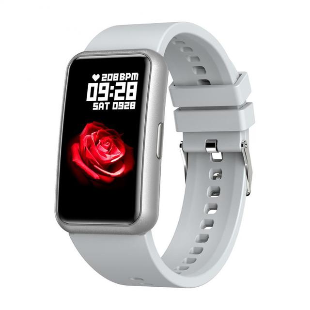 H6 Smart Watch for Men Full Touch Screen Fitness Watch Blood Pressure Health Heart Rate Monitor  Women IP67 Waterproof