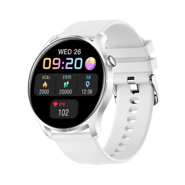 KC08 Smart Watch For Men Fitness Smartwatch IP67 Waterproof Full Touch Sport Band Pedometer Heart Rate Monitor For Android