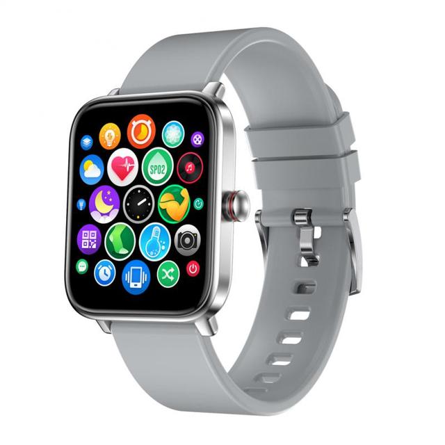 G60 Smart Watch Men 1.6 Full Touch Smartwatch Fitness Pedometer Blood Pressure Heart Rate Monitor IP67 Waterproof For Android
