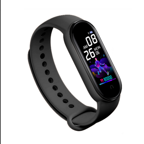 M5 Smart  Waterproof Fitness Tracker Bluetooth Smart Watch Men Women Pedometer Heart Rate Monitor Multi-sport Modes