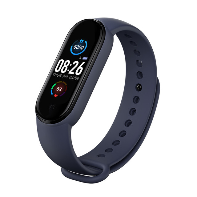 M5 Smart  Waterproof Fitness Tracker Bluetooth Smart Watch Men Women Pedometer Heart Rate Monitor Multi-sport Modes