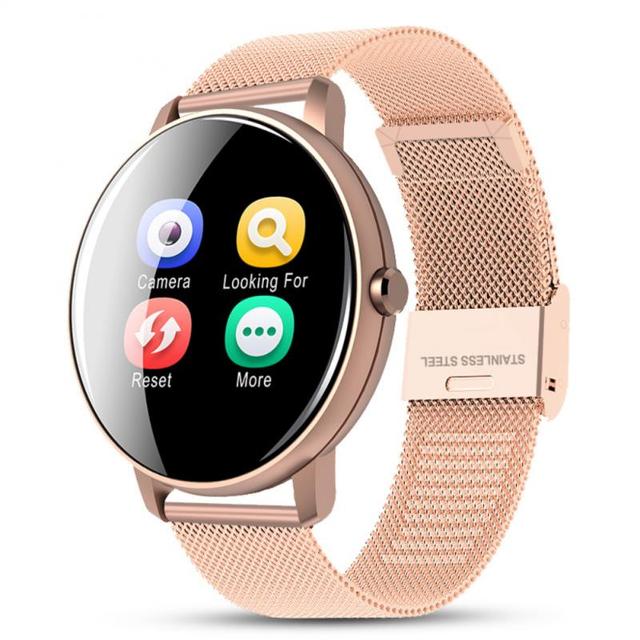 P8Y Smart Watch For Men Full Touch Fitness Smartwatch Waterproof Heart Rate Monitor Call ID Display Sport Clock For Android