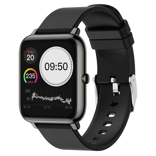 P22 Smart Watch For Men 1.3 Full Touch Fitness Watches Pedometer Heart Rate Monitor Mult Sport Modes IP67 Waterproof