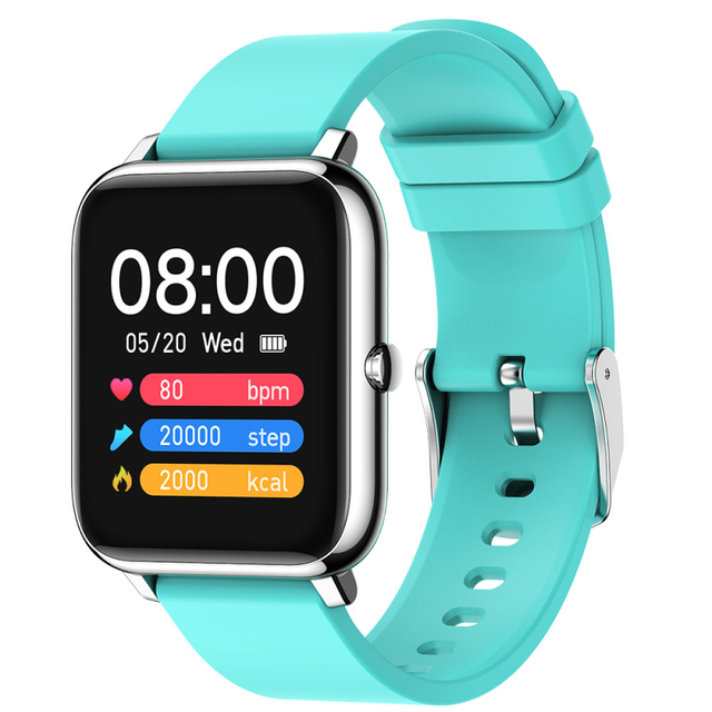 P22 Smart Watch For Men 1.3 Full Touch Fitness Watches Pedometer Heart Rate Monitor Mult Sport Modes IP67 Waterproof