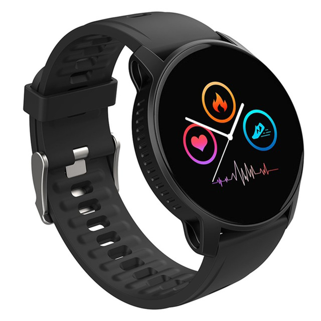 New W9 Smart Watch Men Full Touch Screen Sport Fitness Tracker Heart Rate Watch IP67 Waterproof For Android ios Smartwatch