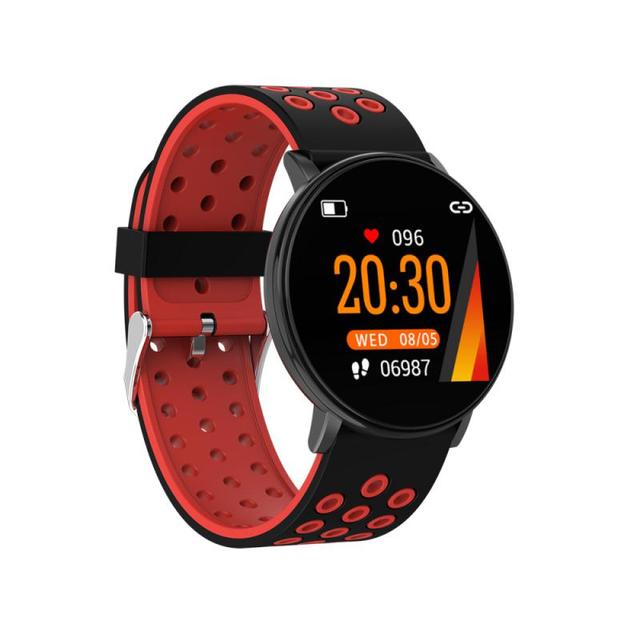 W8 Smart Watch For Men 1.3inch Fitness Smartwatch Pedometer Weather Heart Rate Monitor Sport Band Women IP67 Waterproof