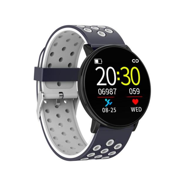 W8 Smart Watch For Men 1.3inch Fitness Smartwatch Pedometer Weather Heart Rate Monitor Sport Band Women IP67 Waterproof