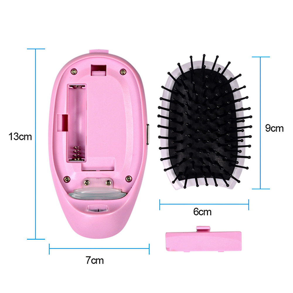 Anti Frizz Brush Magic Electric Ionic Hair Brush Head Massage Scalp Comb Anti Static Smooth Portable Negative Ion Hair Styler