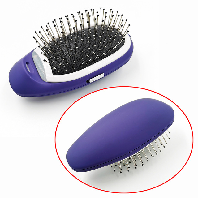 Anti Frizz Brush Magic Electric Ionic Hair Brush Head Massage Scalp Comb Anti Static Smooth Portable Negative Ion Hair Styler