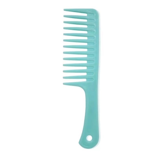 Color Hairdresser Plastic Large Wide Tooth Comb Detangling Hair Comb for Curly Hair Barber Hair Styling Comb Barber Accessories