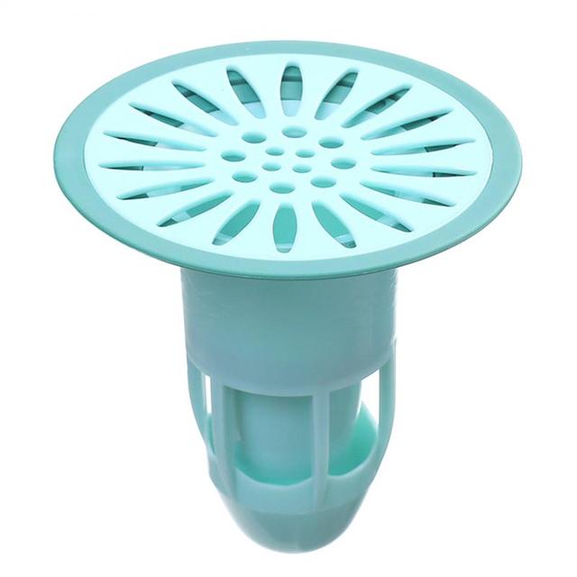 Deodorant Floor Drain Core Silicone Shower Drain Stopper Insectproof Anti-odor Hair Trap Plug Trap Kitchen Bathroom Toilet Sewer