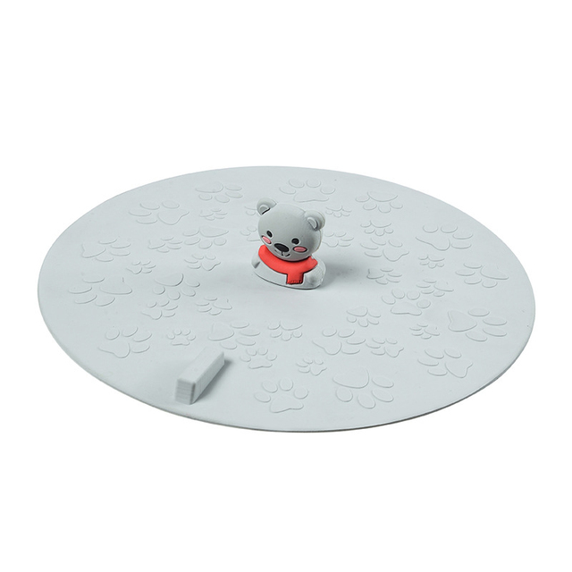 1PC Sewer Smell Removal Sealing Silicone Cover Anti-smell Drain Sealing Cover Round Floor Sink Drain Covers for Kitchen Bathroom