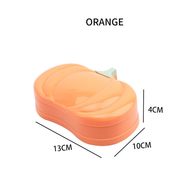 1Pcs Drain Soap Dish Household Nordic Creative Large Soap Holder With Lid Toilet Plastic Double Soap Box