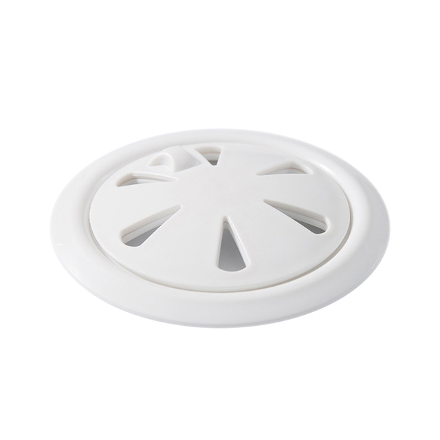 Round Plastic Floor Drain Anti-blocking Filter Net Toilet Hair-proof Rotary Switch Sewer Deodorant Cover